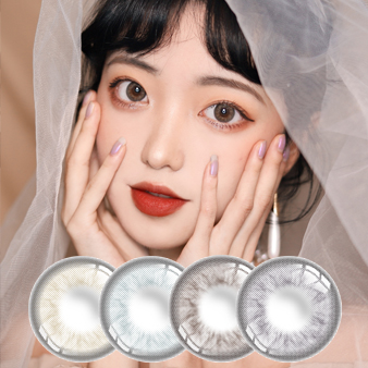Color Baby美瞳年抛1片-徒花巧棕