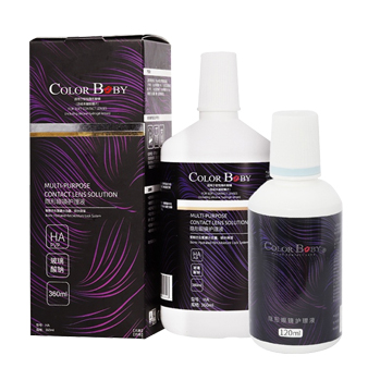 colorbaby隐形眼镜护理液360ml+120ml